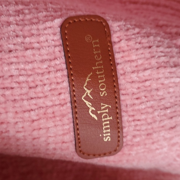 Simply Southern cold shoulder sweater - Picture 2 of 4